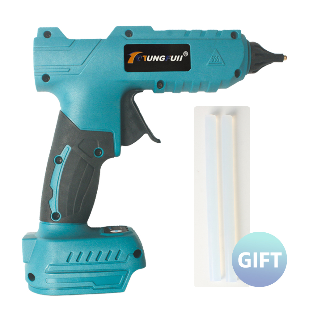 Pistola de pegamento termofusi - Hot Melt Glue Gun Cordless reseña y precio