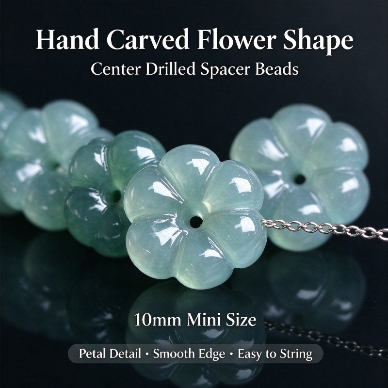 10 piezas de cuentas de piedra - Beading reseña y precio