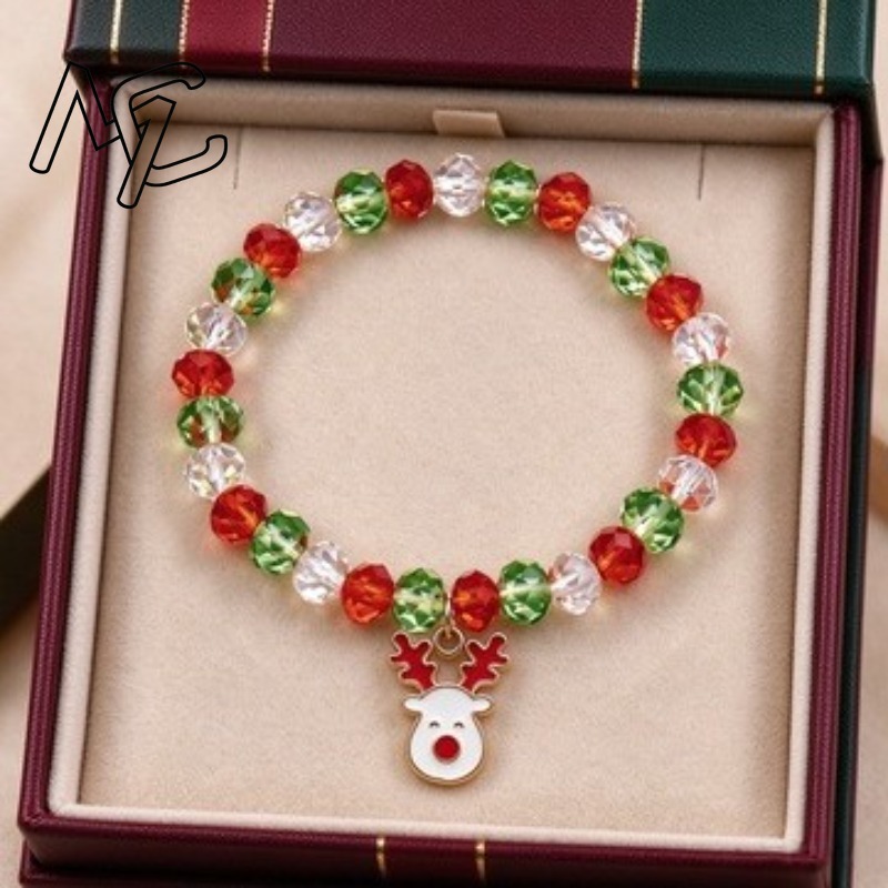 Pulsera de cuentas con dije de - Beading reseña y precio