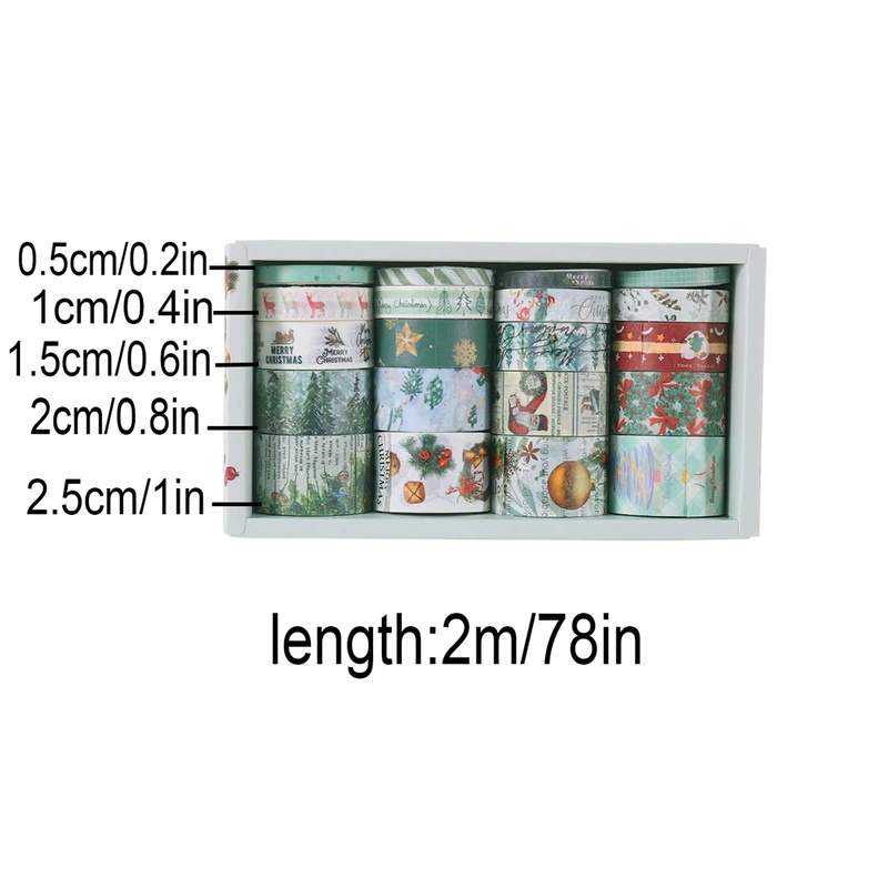 20 rollos de cinta adhesiva de - Scrapbooking reseña y precio